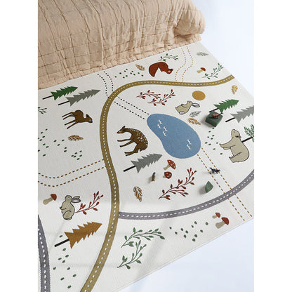 Nattiot Little Forest Indoor & Outdoor Children's Play Mat