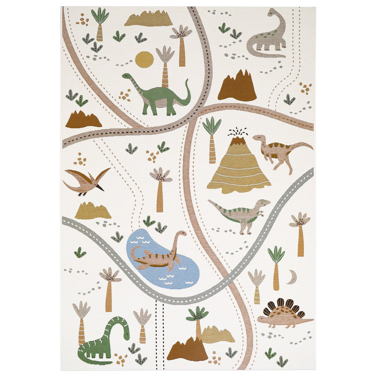 Nattiot Little Jurassic Indoor & Outdoor Children's Play Mat