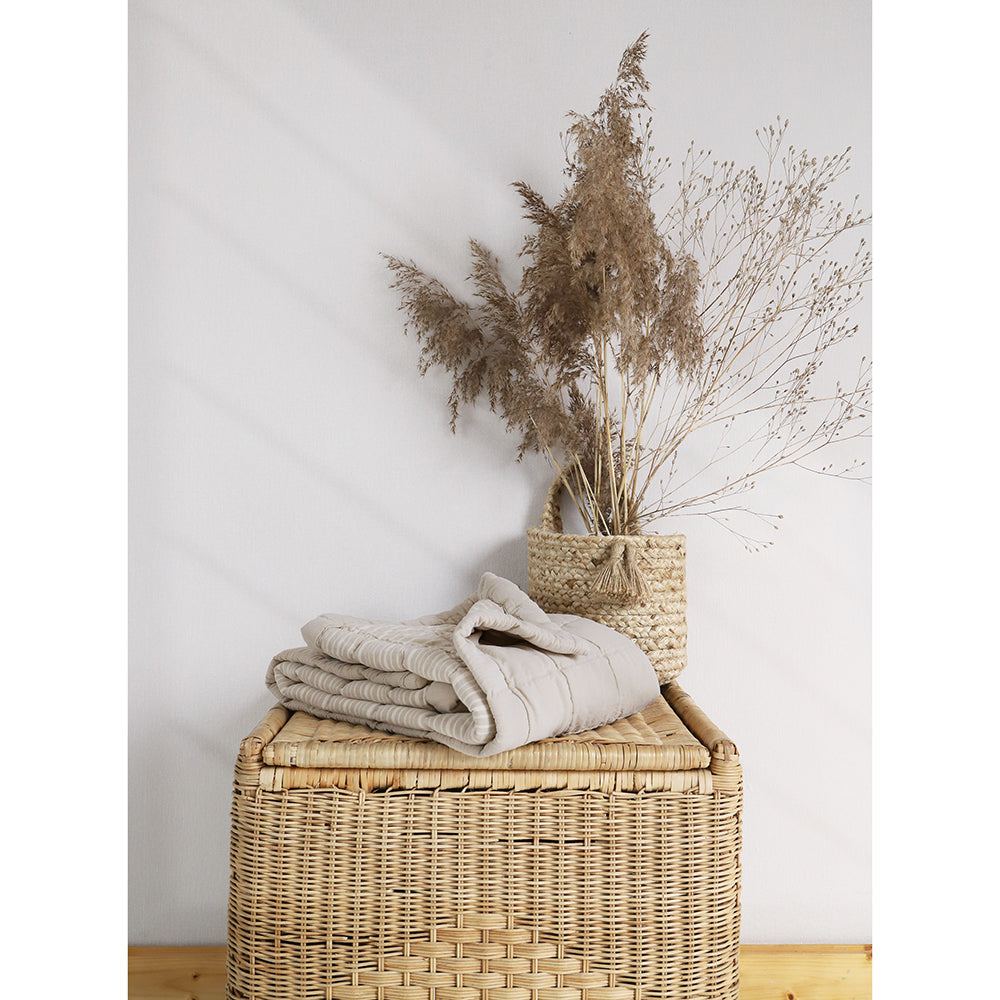 Nattiot Anna Sable Lave Reversible Baby Blanket