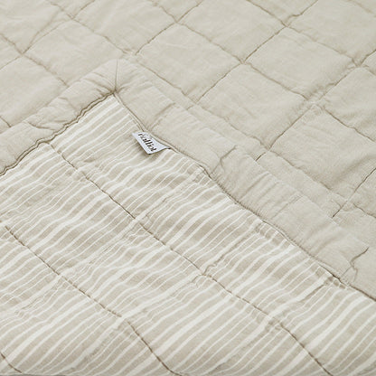Nattiot Anna Sable Lave Reversible Baby Blanket
