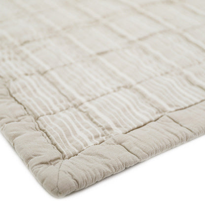 Nattiot Anna Sable Lave Reversible Baby Blanket