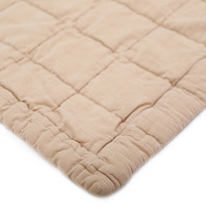 Nattiot Anna Terracotta Lave Reversible Baby Blanket