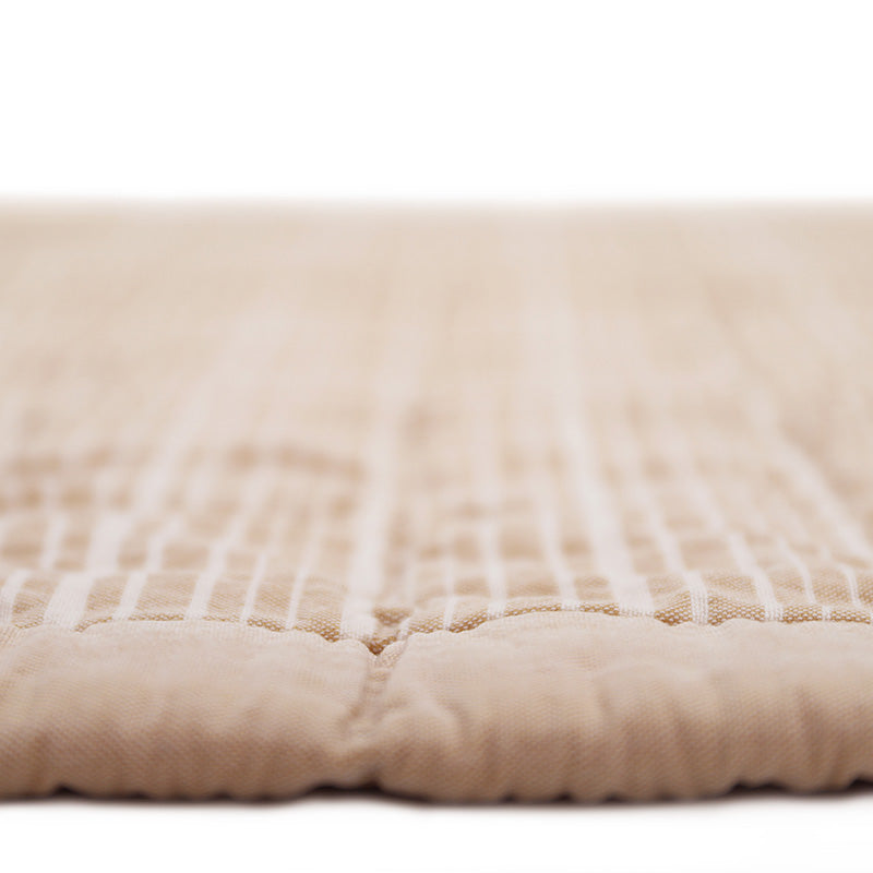 Nattiot Anna Terracotta Lave Reversible Baby Blanket