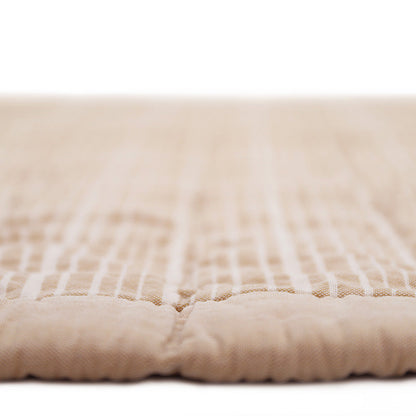Nattiot Anna Terracotta Lave Reversible Baby Blanket