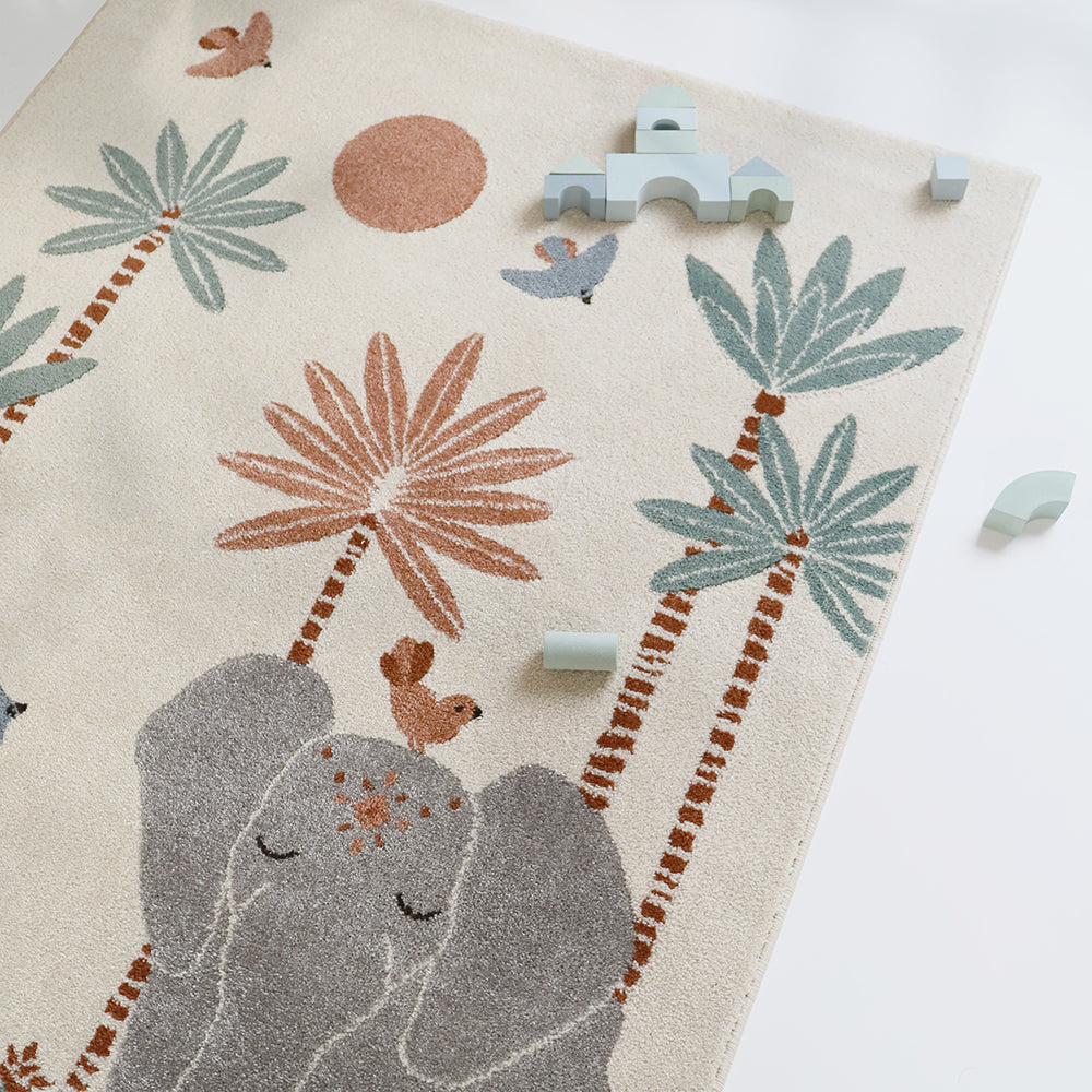 Nattiot Malena Elephant Children's Rug