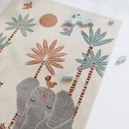 Nattiot Malena Elephant Children's Rug