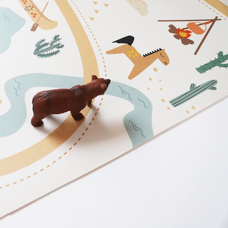 Nattiot Super Western Recyclable Vinyl Playmat