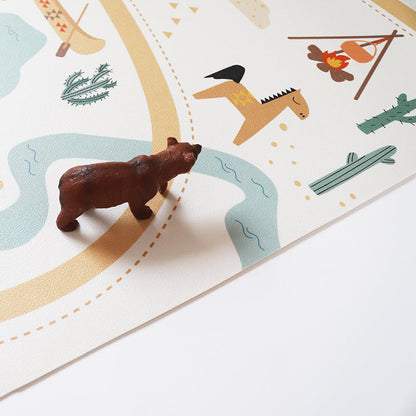Nattiot Super Western Recyclable Vinyl Playmat