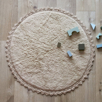 Nattiot Perla Sable Crochet Finish Rug