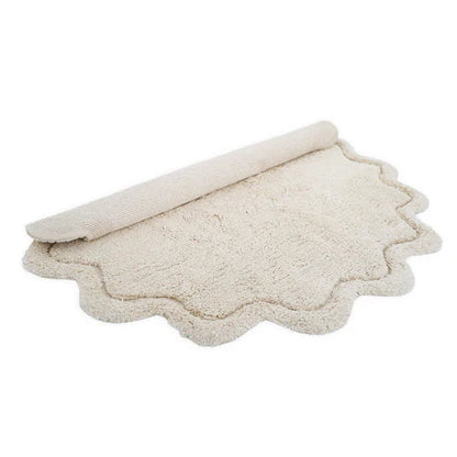 Nattiot Children's Washable Cotton Mat Sweet April Ecru
