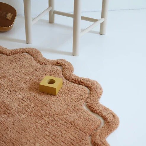 Nattiot Children's Washable Cotton Mat Sweet April Toffee