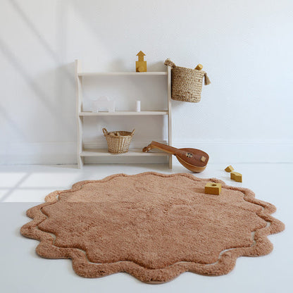 Nattiot Children's Washable Cotton Mat Sweet April Toffee
