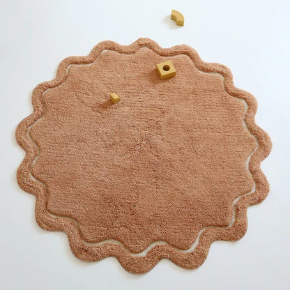 Nattiot Children's Washable Cotton Mat Sweet April Toffee