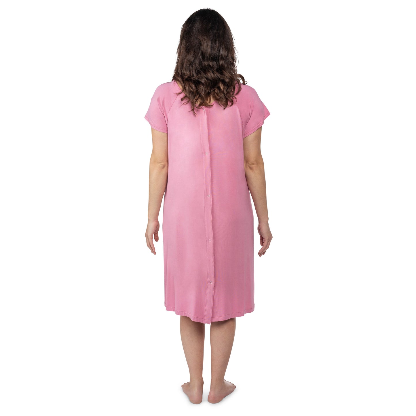 Three Little Tots Rose Mommy Labor and Delivery Nursing Hospital Gown