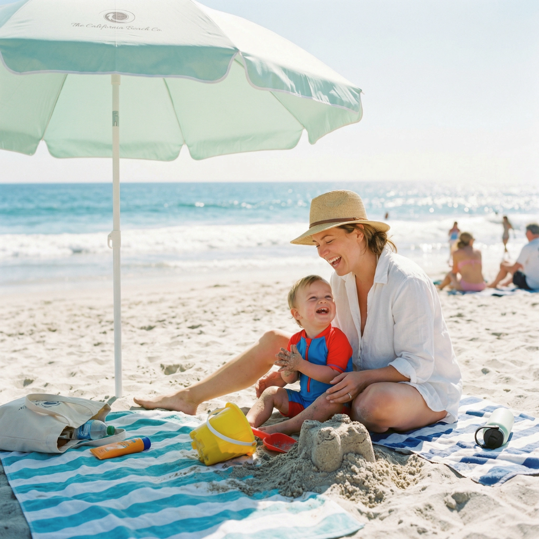 The California Beach Company The Coastline Beach Towel