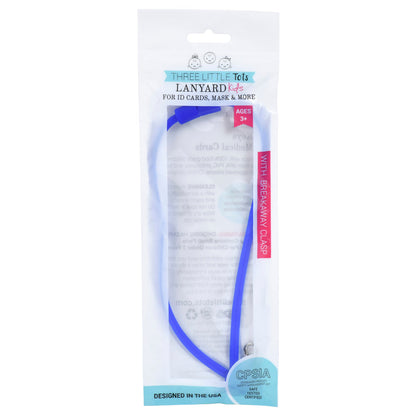 Three Little Tots Silicone Lanyard for Kids – Safety Breakaway Lanyard
