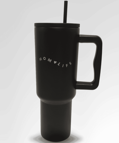 Sunflower Motherhood Mom Life Tumbler - 40oz Insulated Tumbler