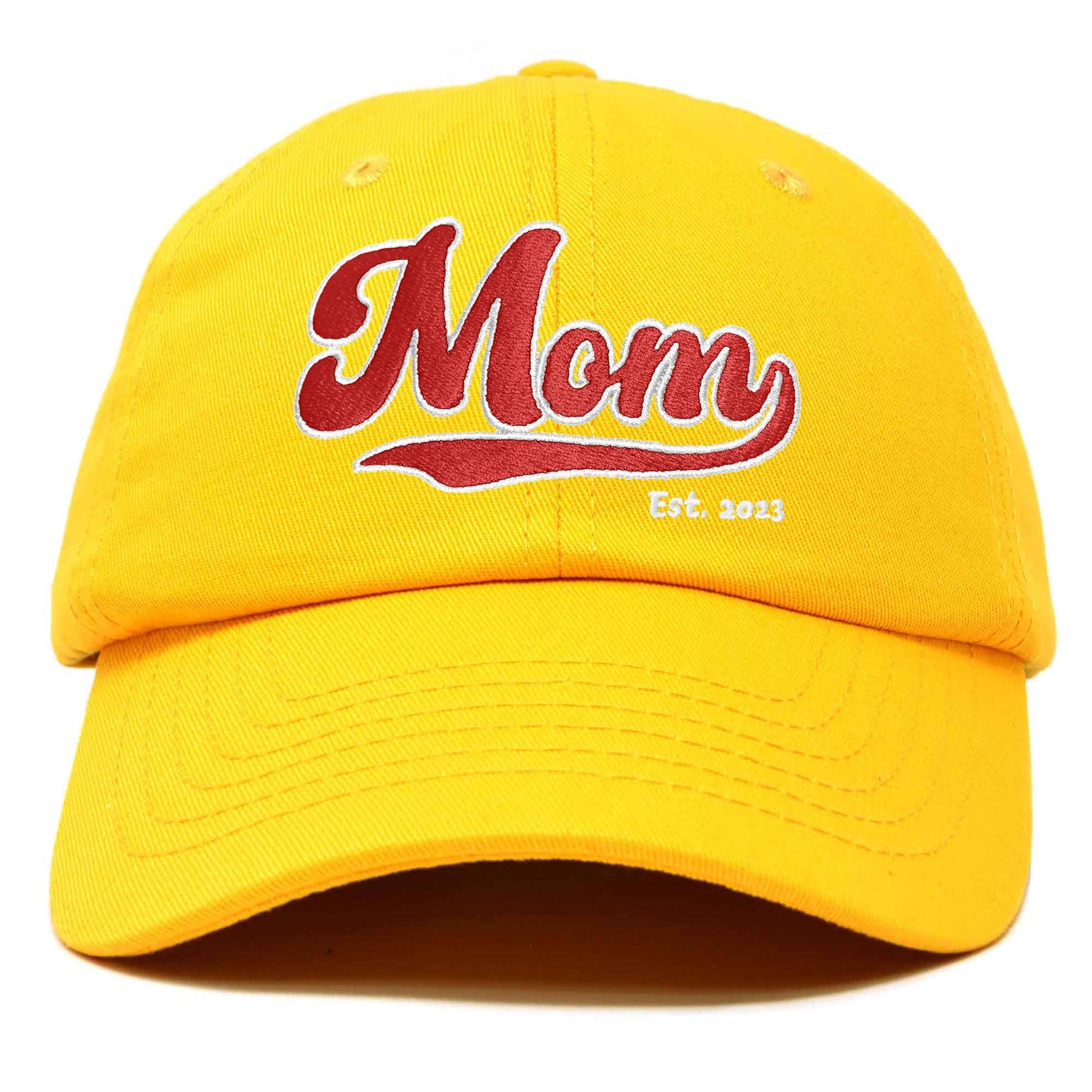 Varsity Mom Embroidered Cotton Hat