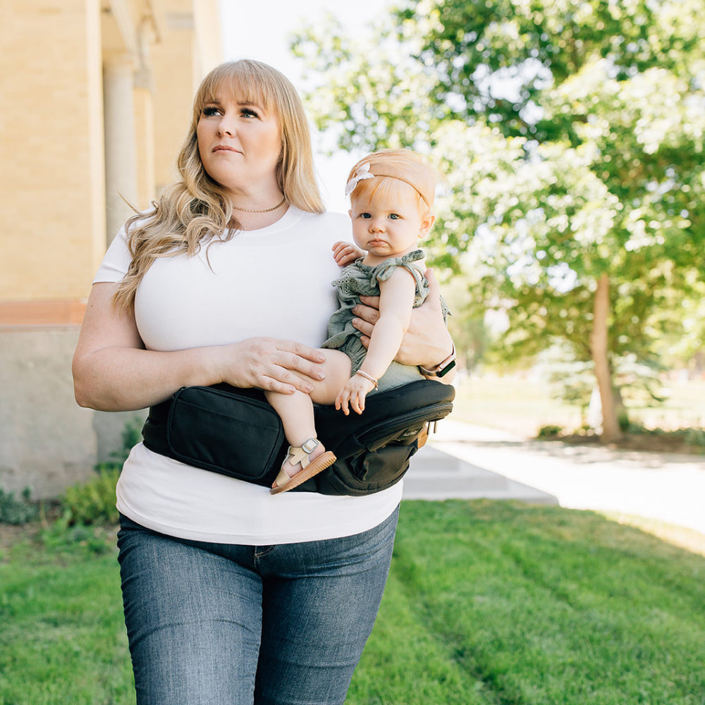 Tushbaby Hip Carrier - Ergonomic Baby Carrier & Hip Seat