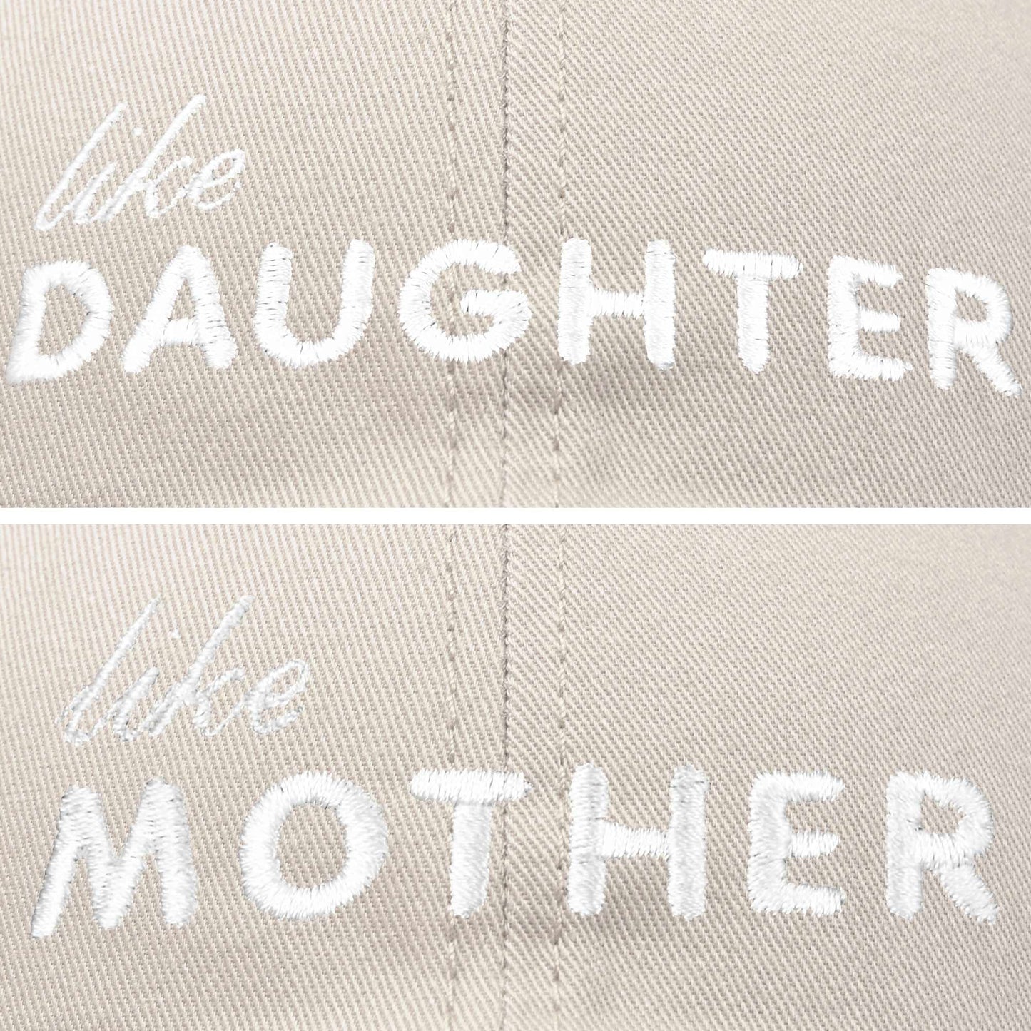 Like Mother Like Daughter Embroidered Dad Cap