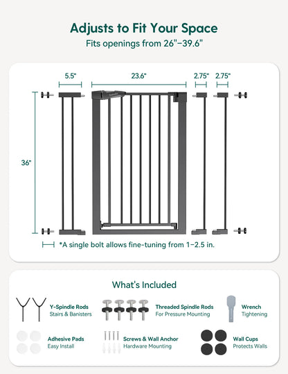 Babelio PressGuard C5&P7 | Versatile Baby Safety Gate