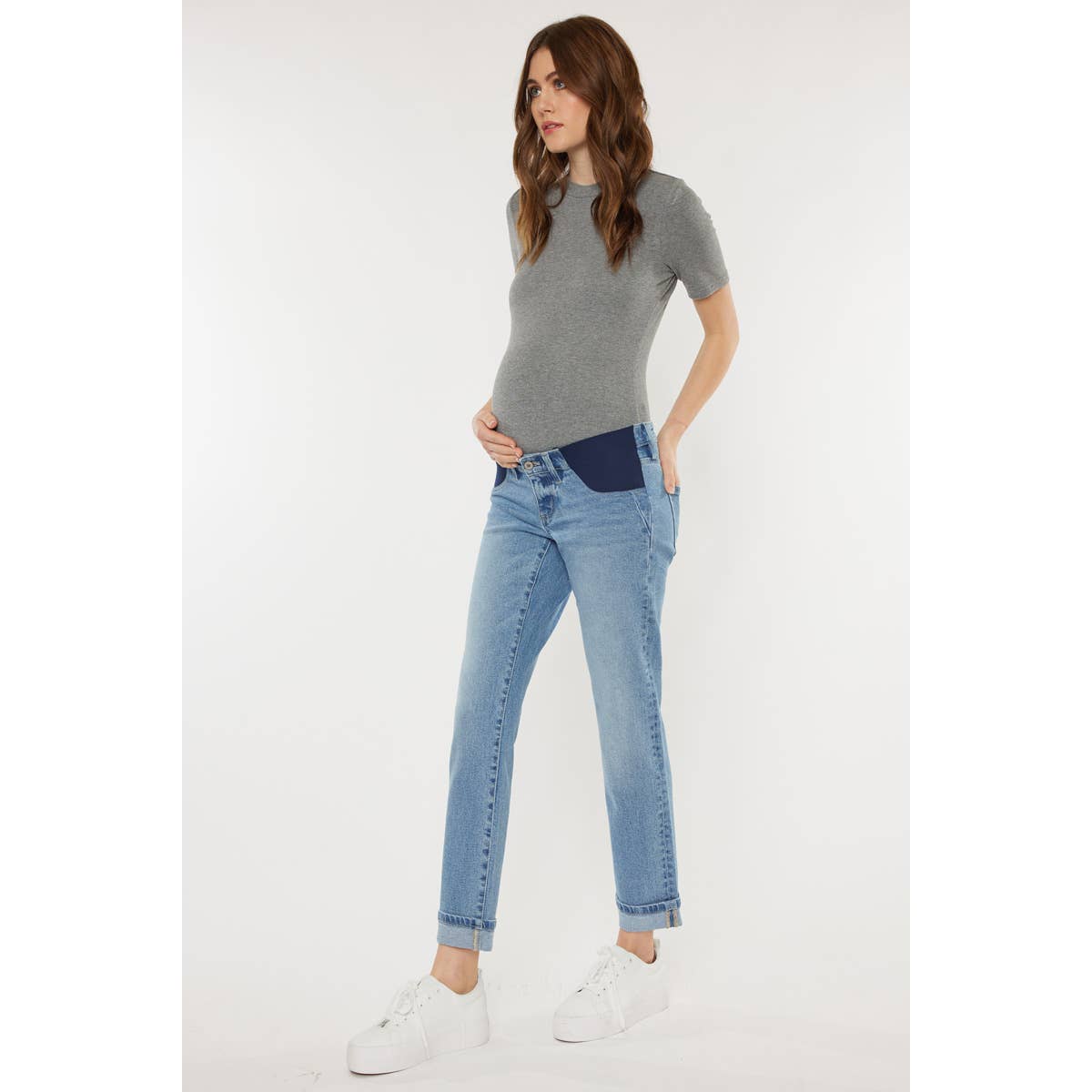 Yasmin Maternity Boyfriend Jeans