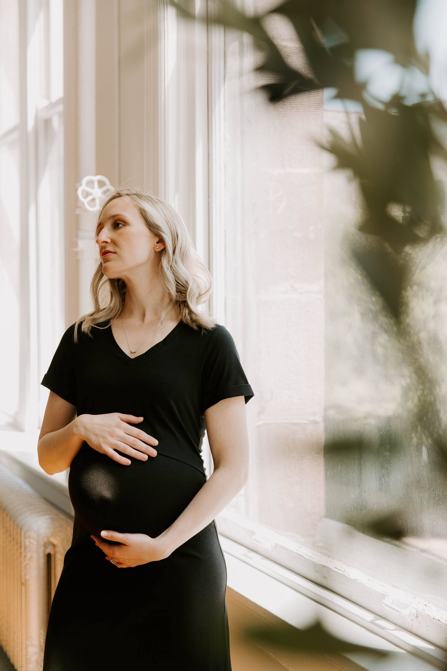 MLM Brand Everyday Breastfeeding Dress - Black