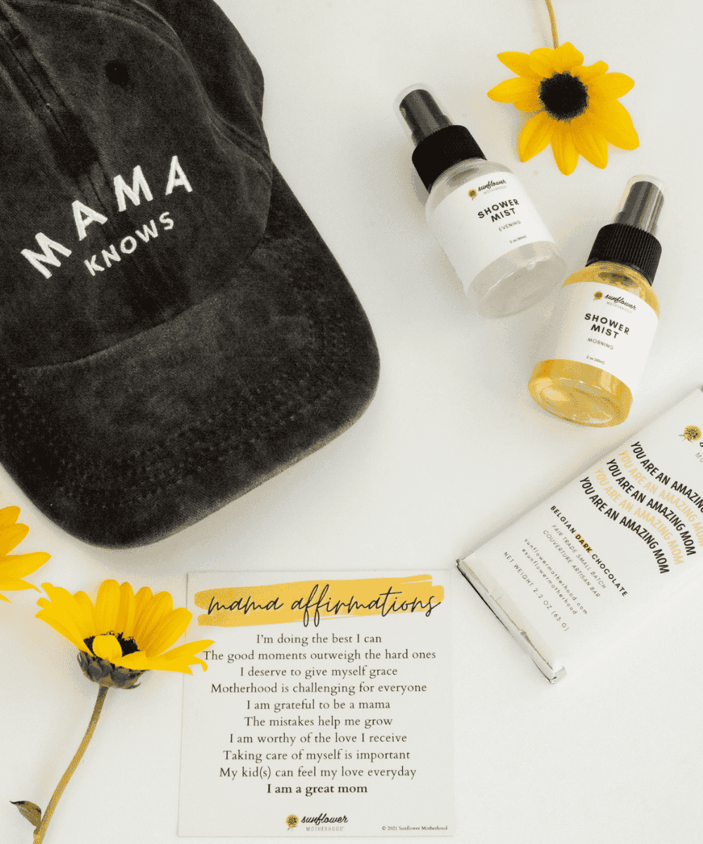 Sunflower Motherhood Postpartum Survival Bundle - Essentials for the Fourth Trimester