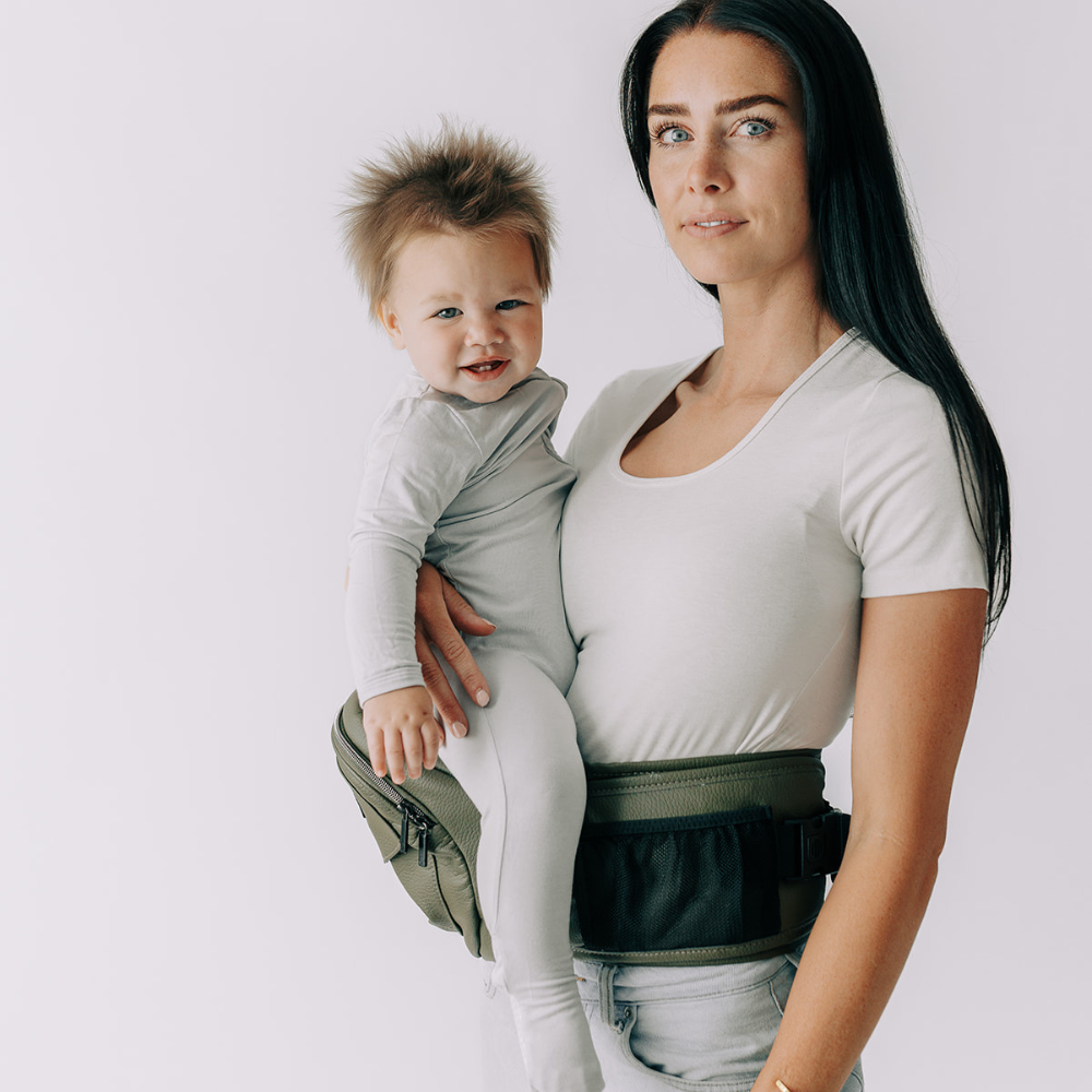 Tushbaby Hip Carrier - Ergonomic Baby Carrier & Hip Seat