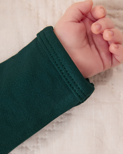 Cozy Bamboo Baby Gown & Hat