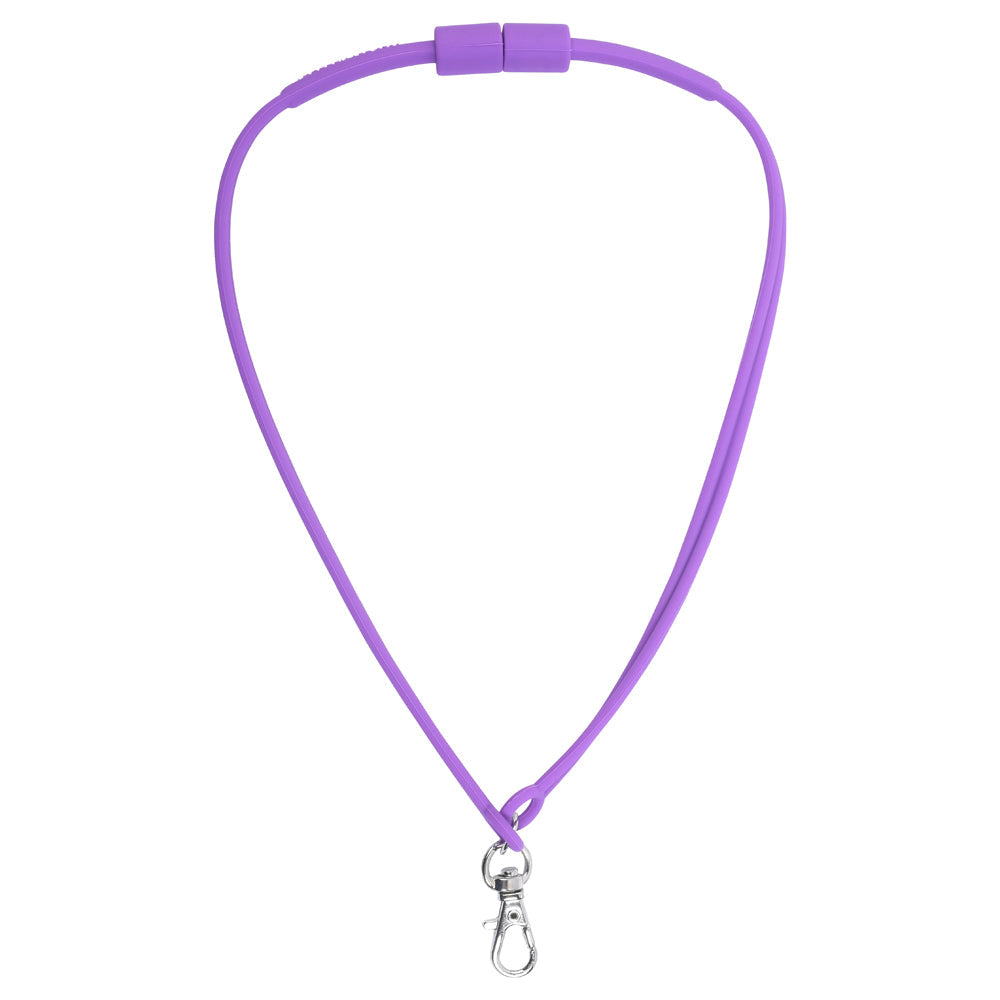 Three Little Tots Silicone Lanyard for Kids – Safety Breakaway Lanyard