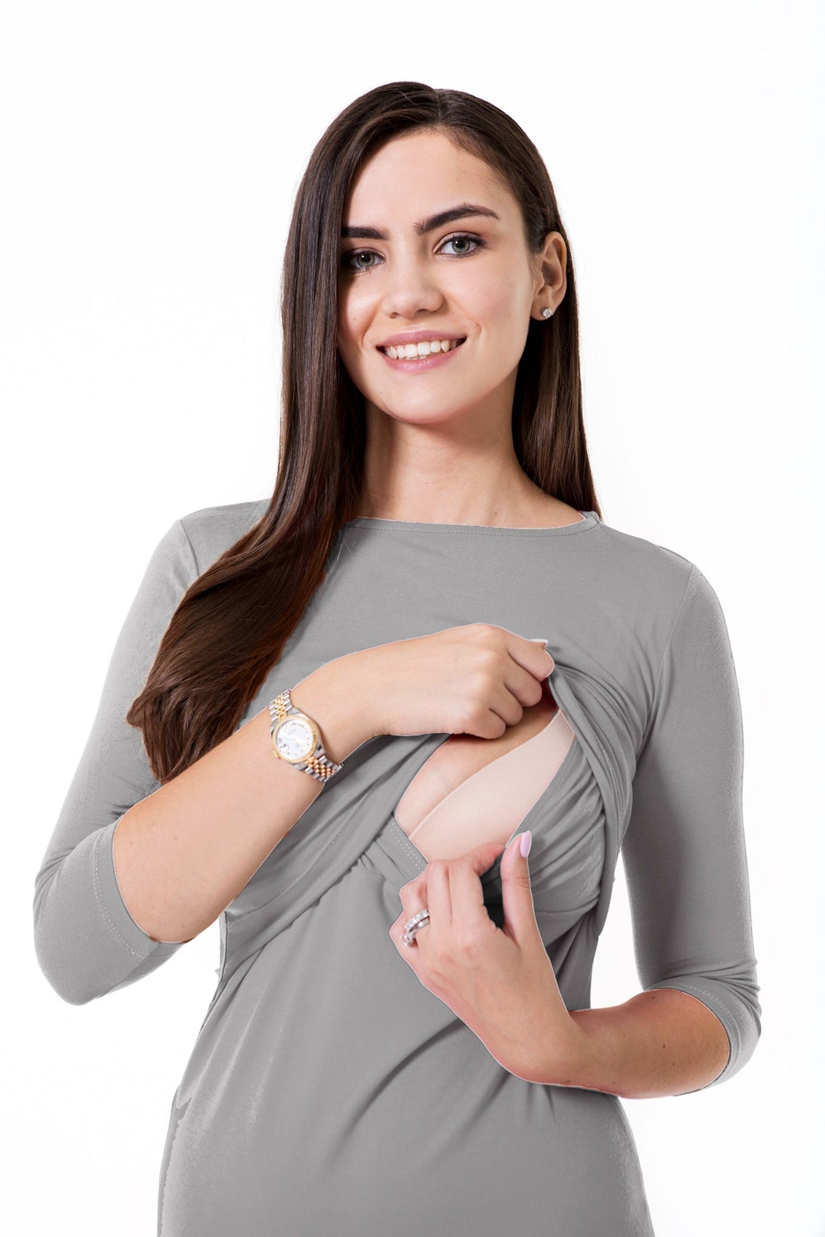 Accouchée Grace Maternity/Nursing Dress