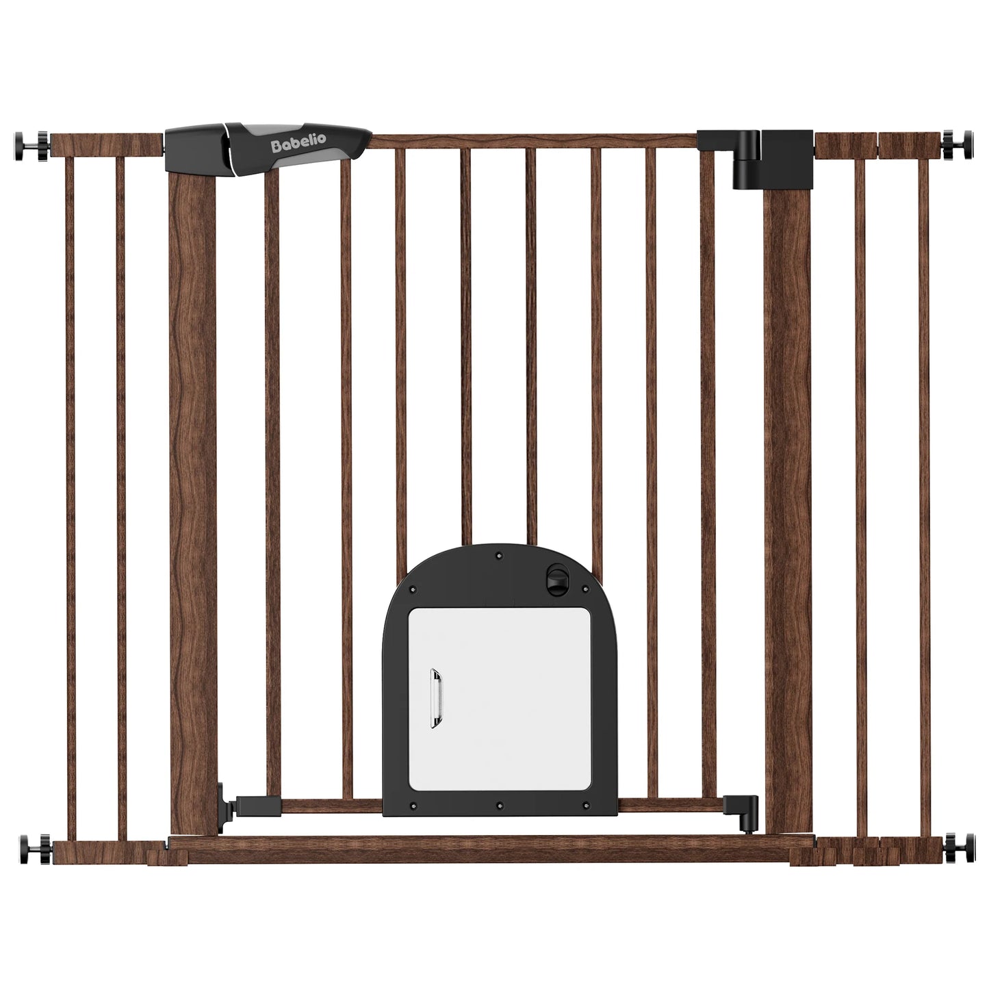 Babelio CatPrivilege T7 | Expandable Baby Gate with Cat Door