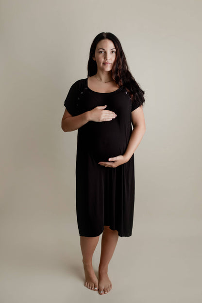 Maternity Mommy Labor and Delivery/ Nursing Gown