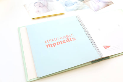 The Baby Memory Book for Boys