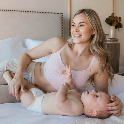 Sublime Bamboo Hands-Free Pumping Lounge & Sleep Bra