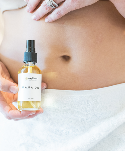 Mama Hydrating Maternity Belly Oil with Natural Ingredients