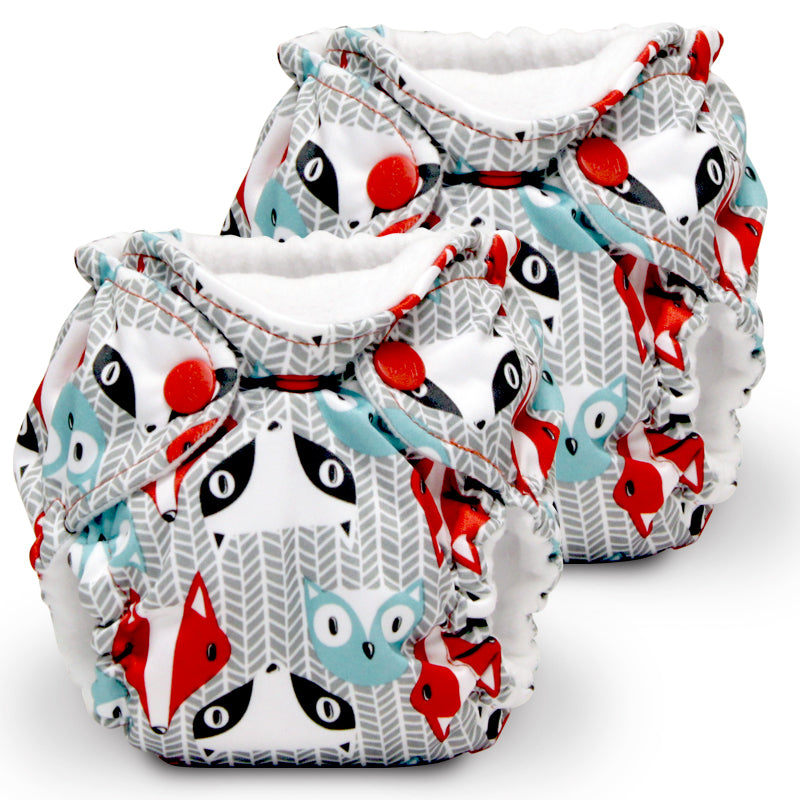 Kanga Care Lil Joey All In One Cloth Diaper (2 pk) - Clyde