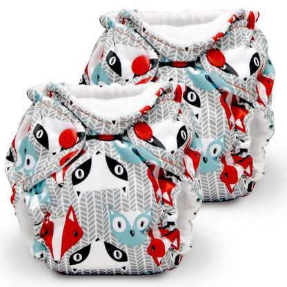 Kanga Care Lil Joey All In One Cloth Diaper (2 pk) - Clyde