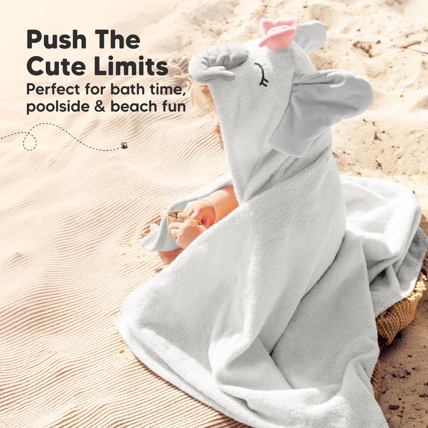 Playpals Hooded Baby Bath Towel