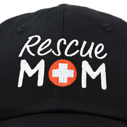 Rescue Mom Baseball Cap