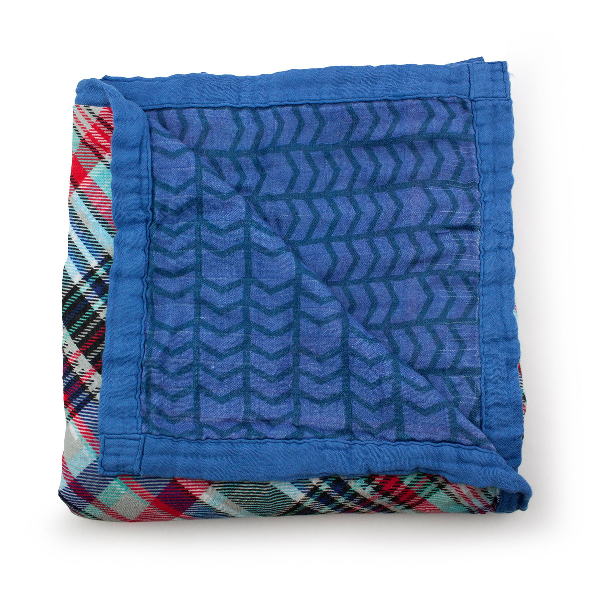 Kanga Care Bamboo Muslin Blanket - Baby: Billy (Reversible)