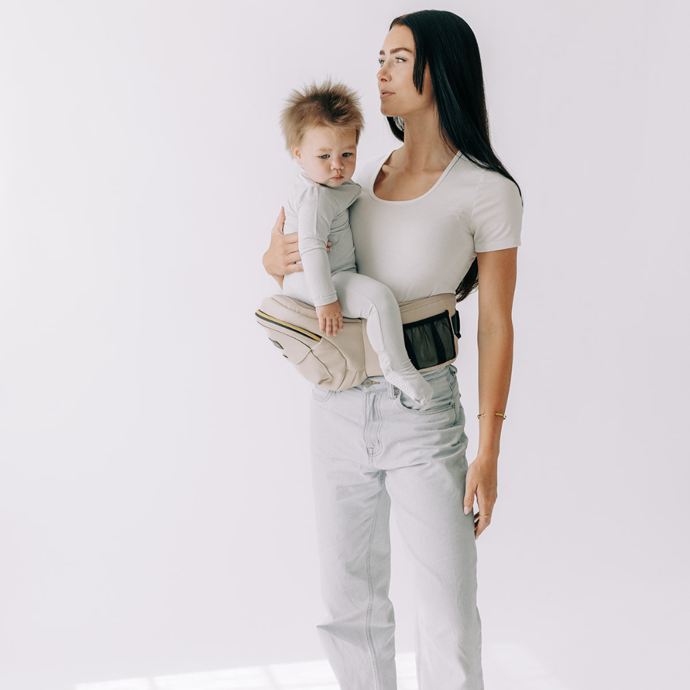Tushbaby Hip Carrier - Ergonomic Baby Carrier & Hip Seat
