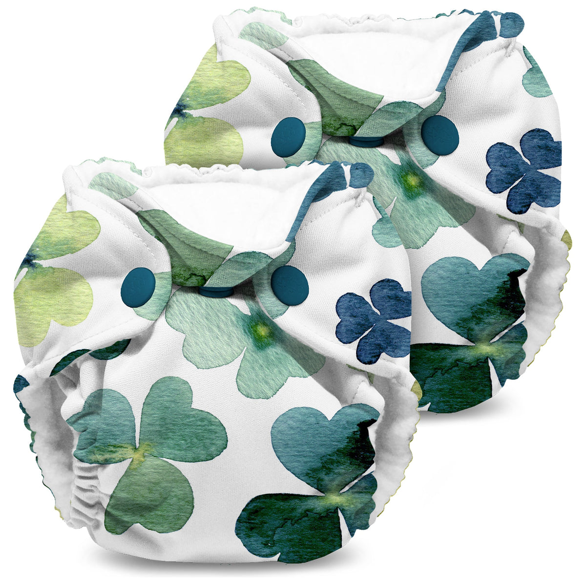 Kanga Care Lil Joey All In One Cloth Diaper (2 pk) - Clover