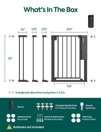Babelio Sensepass | Smart Baby Gate with Infrared Auto-Unlock