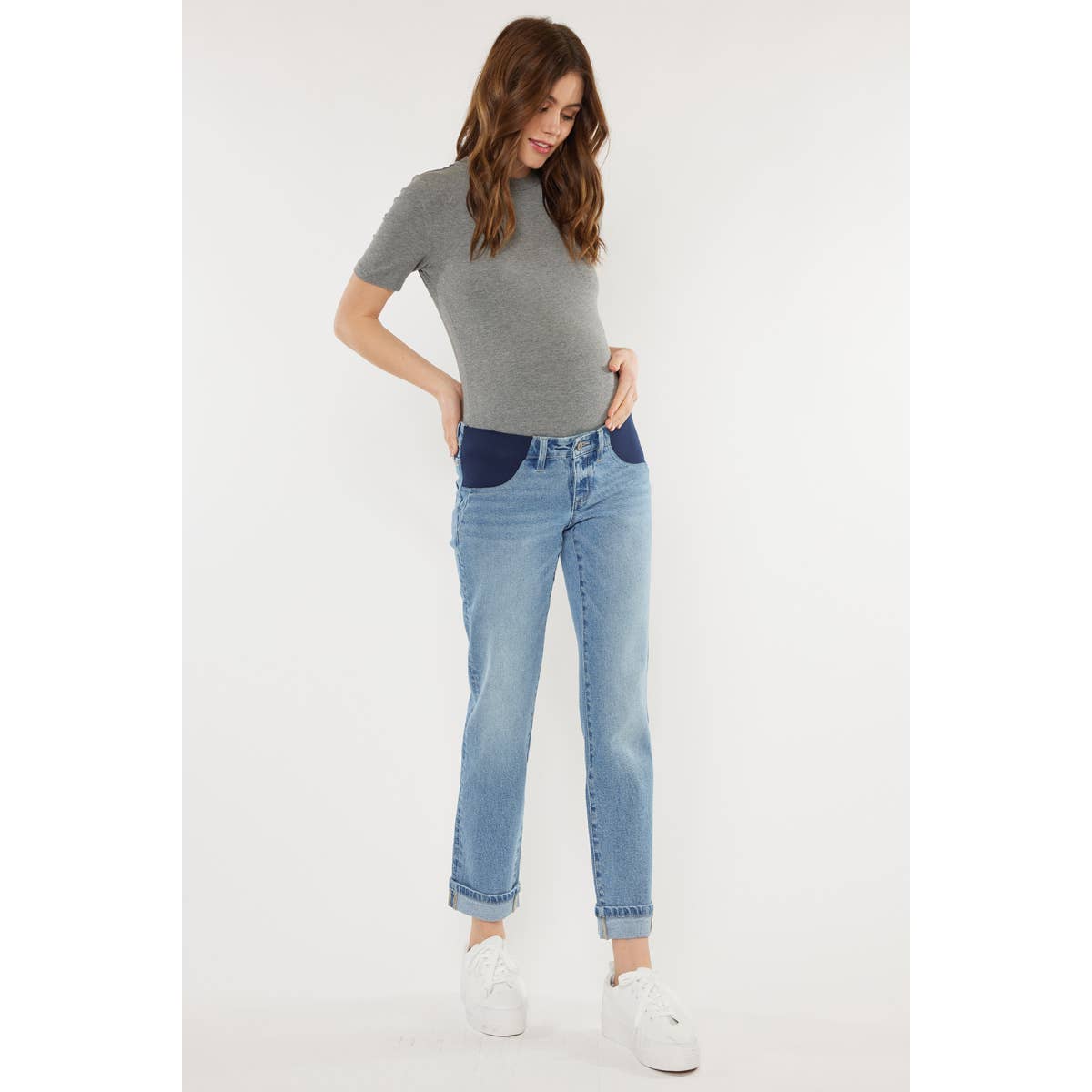 Yasmin Maternity Boyfriend Jeans