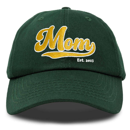 Varsity Mom Embroidered Cotton Hat