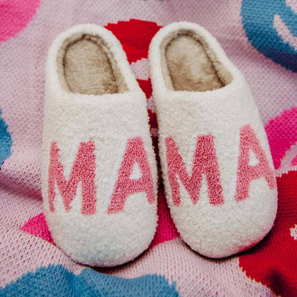 Pink MAMA Mother’s Day Slippers