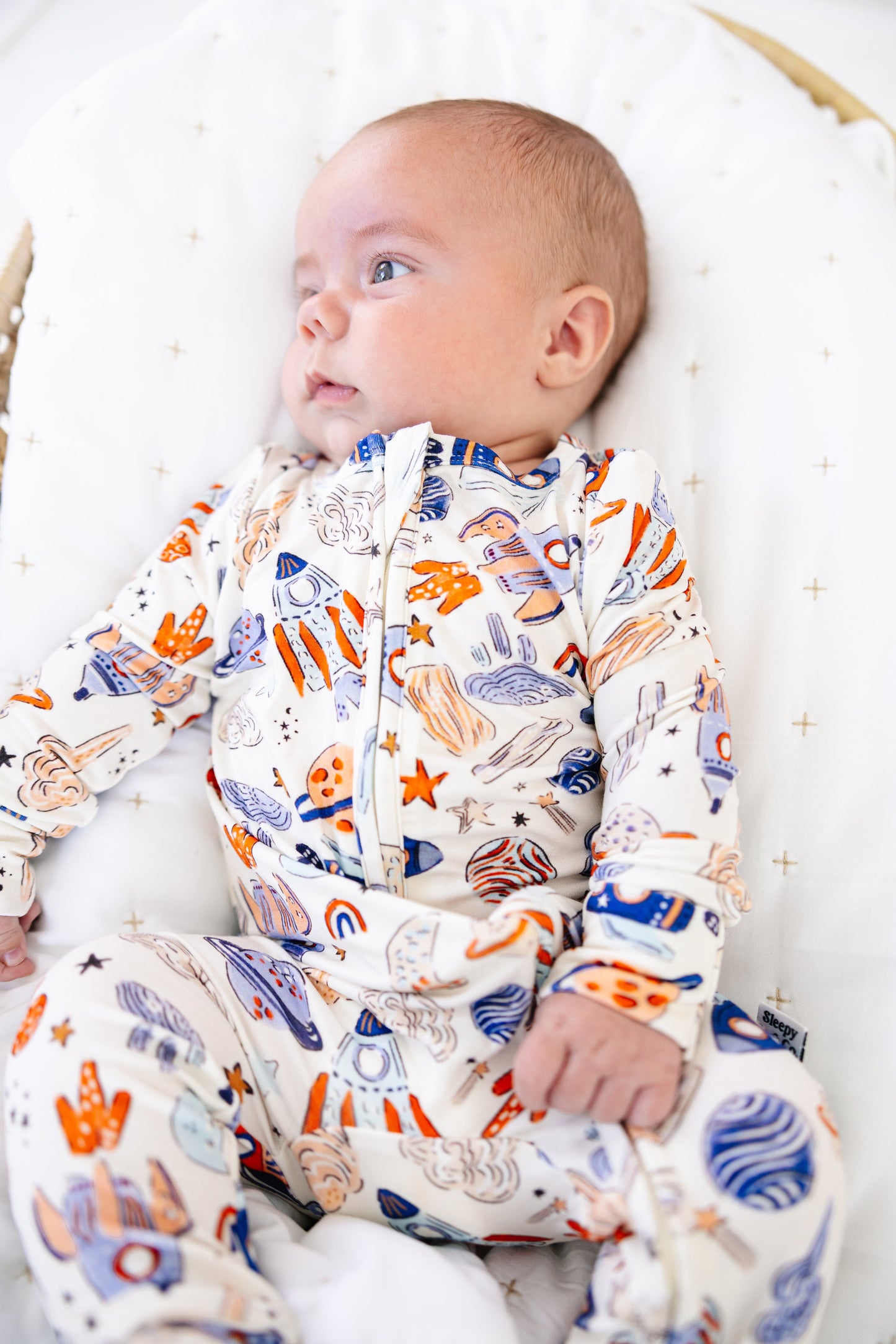 Sleepy Sage Co Space Explorer Sleeper Pajama