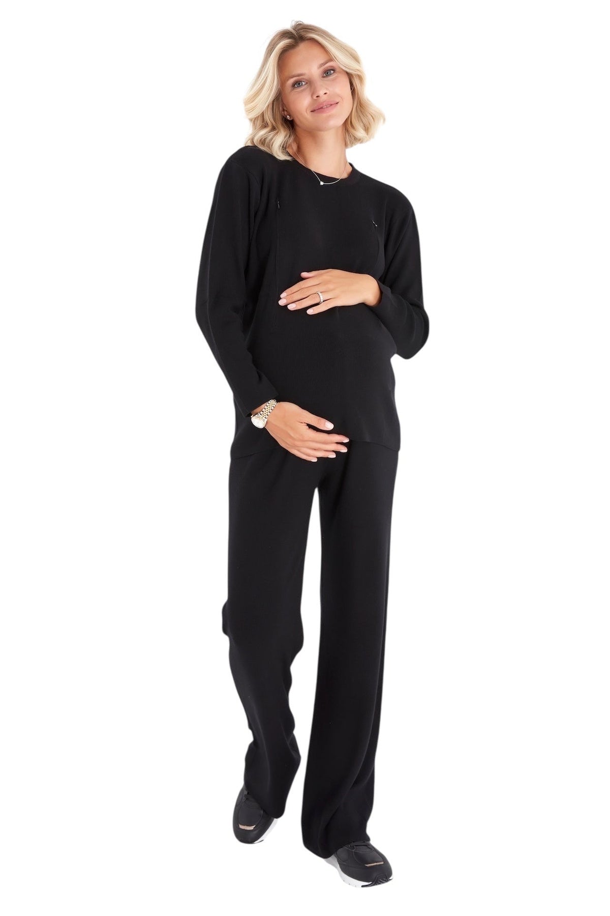 Accouchée Effortless Elegance Maternity/Nursing Lounge Set